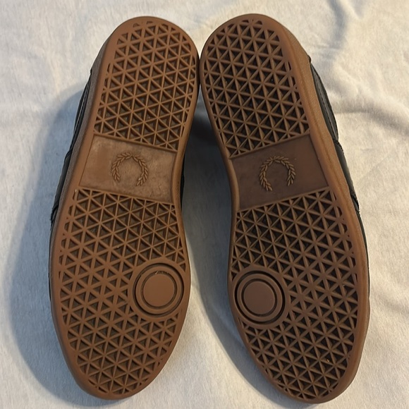 Fred Perry Leather Bradley Wiggins Shoes Sz 10 - Picture 5 of 6